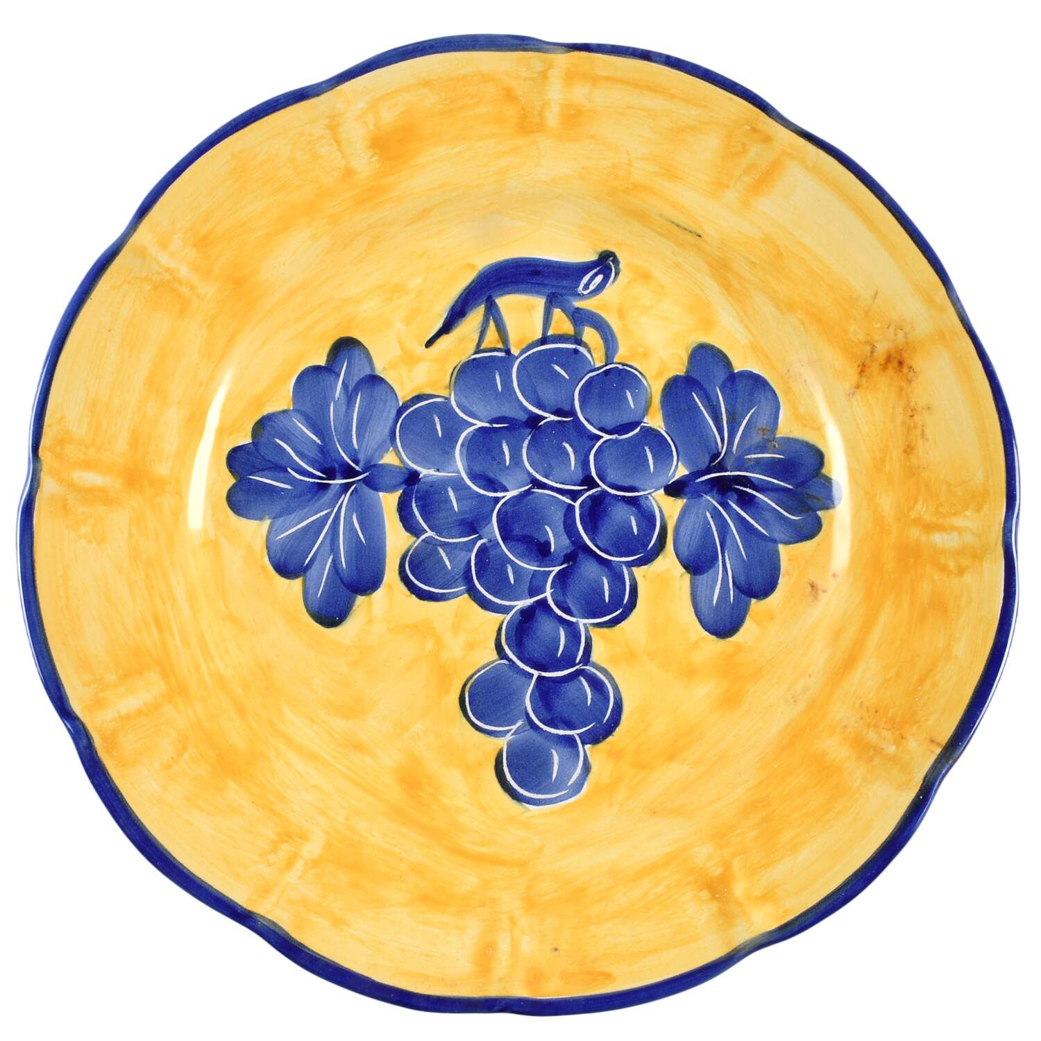 Uva 11" Chop Plate (Round Platter) by Vietri (Italy)-1