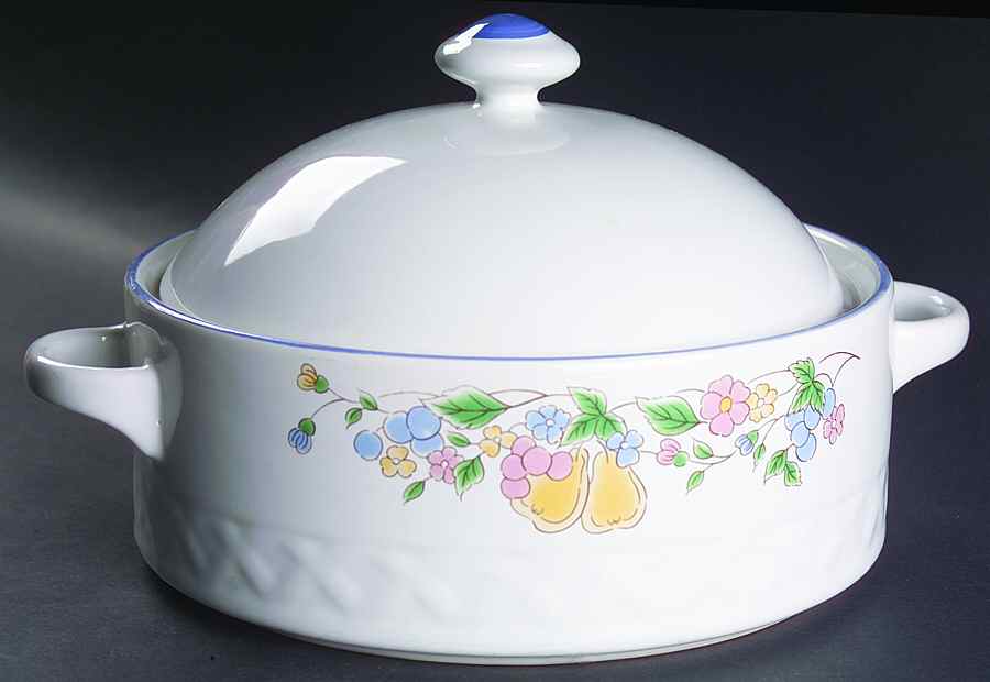 Radiance 2 Qt Round Covered Casserole by Vina Fera-1