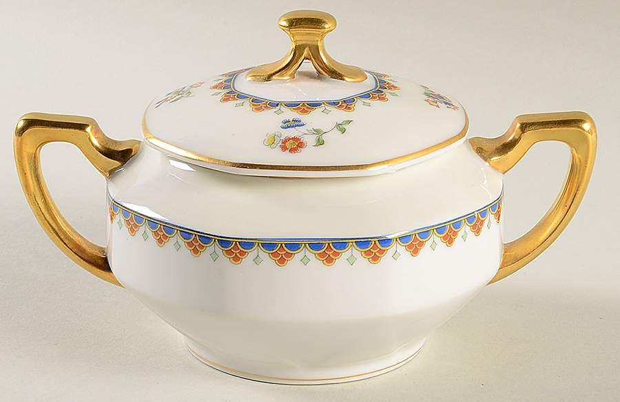 The Deauville Sugar Bowl & Lid by Vignaud-1