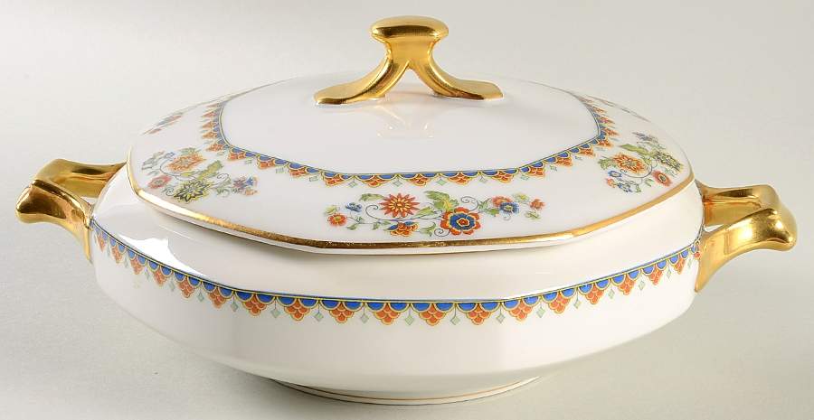 The Deauville Round Covered Vegetable by Vignaud-1