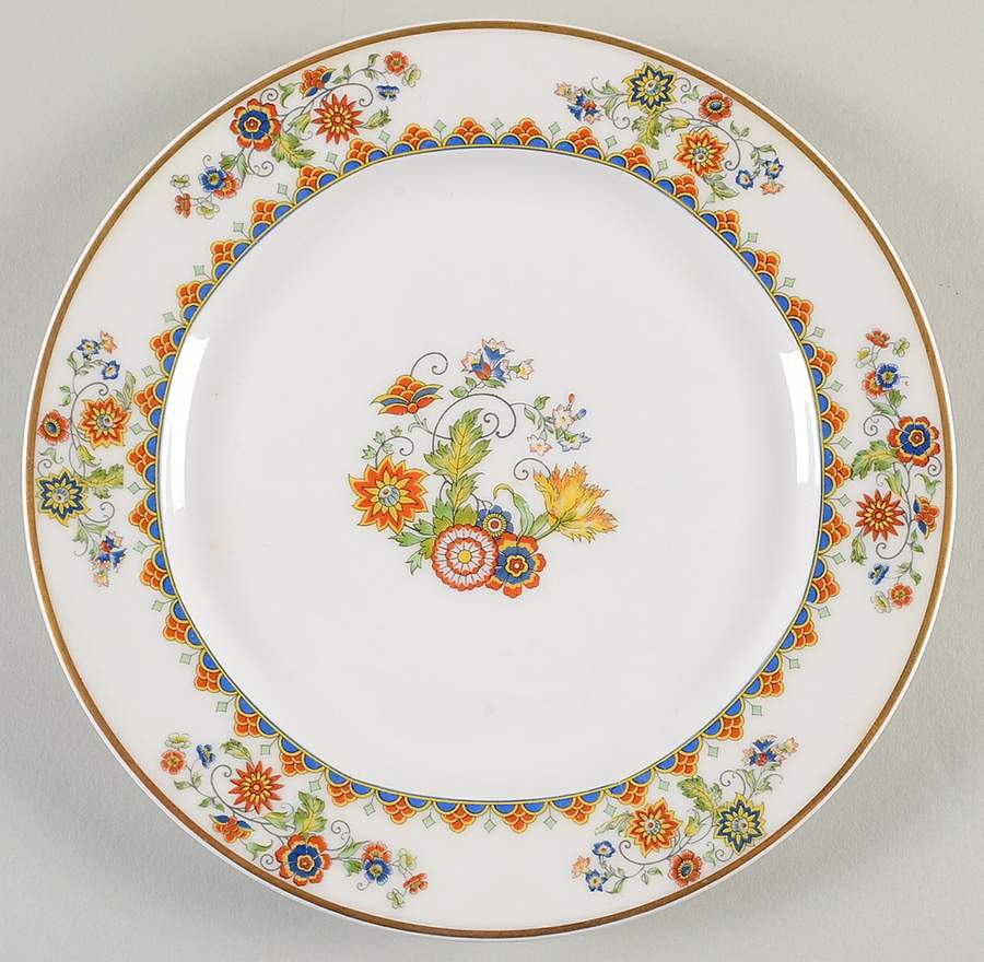 The Deauville Luncheon Plate by Vignaud-1