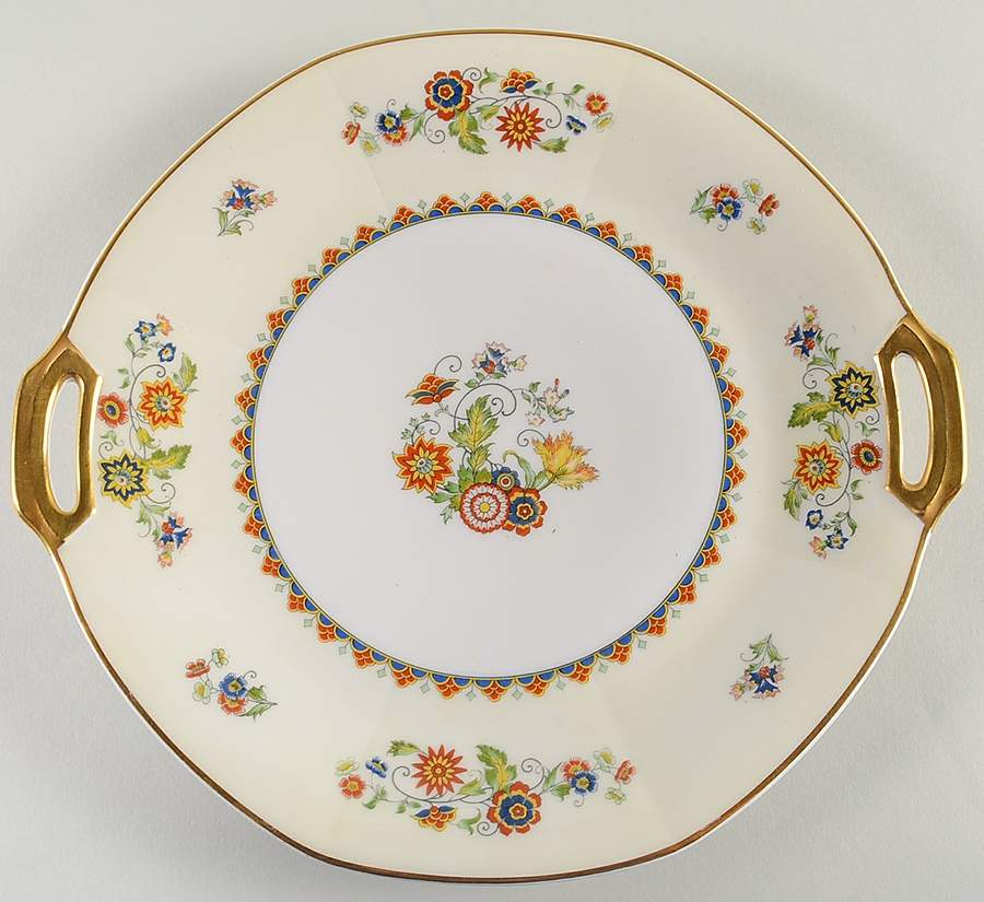 The Deauville Handled Cake Plate by Vignaud-1