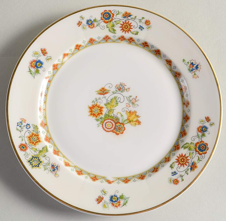 The Deauville Salad Plate by Vignaud-1