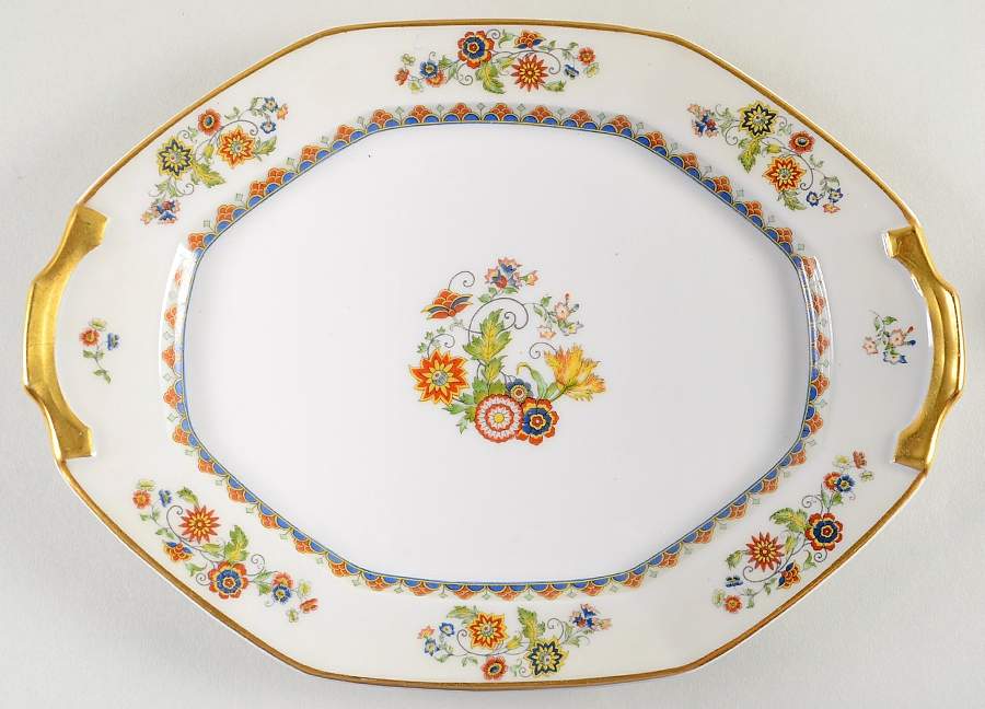 The Deauville 11" Oval Serving Platter by Vignaud-1