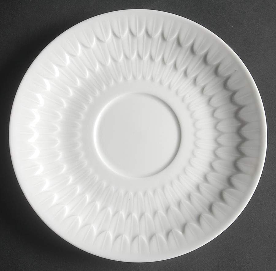 Florence (White Undecorated) Saucer for Oversized Cup by Vignaud-1