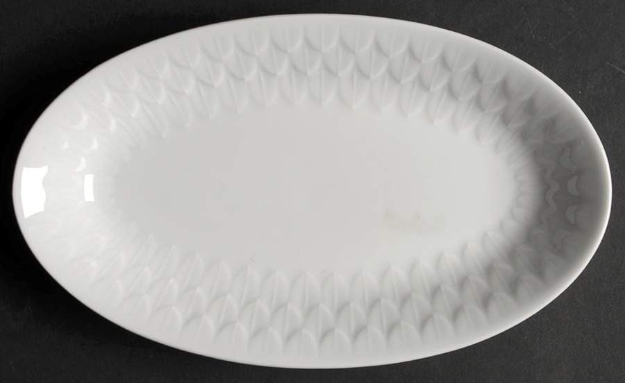 Florence (White Undecorated) Relish by Vignaud-1