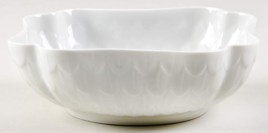 Florence (White Undecorated) 6" Melon Bowl by Vignaud-1