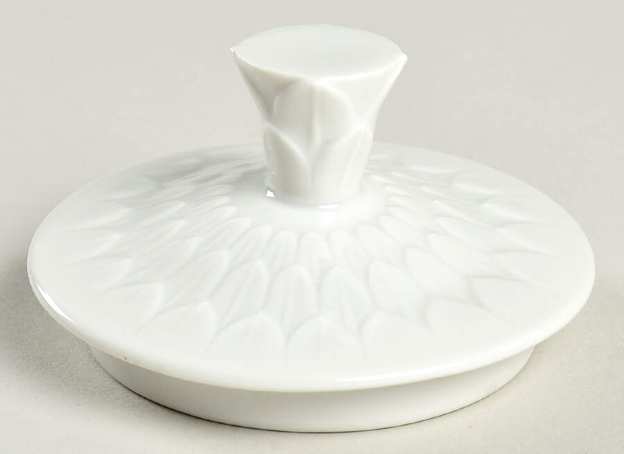 Florence (White Undecorated) Lid for Coffee Pot by Vignaud-1
