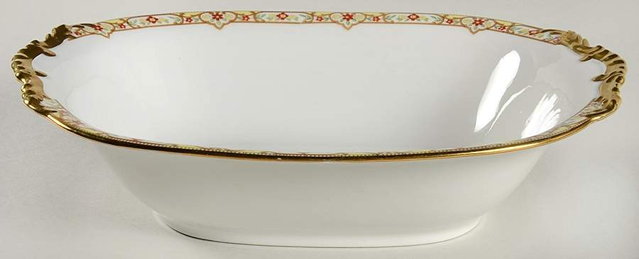 VIG167 10" Oval Vegetable Bowl by Vignaud-1