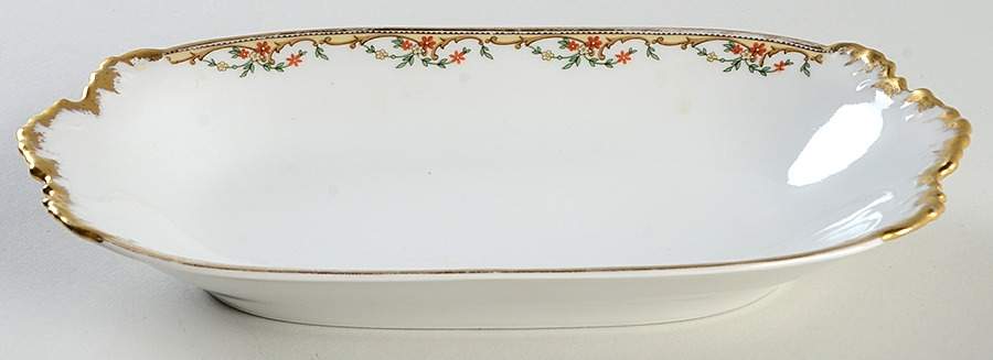 The Meuse (Rust & Yellow Flowers, Tan) Relish by Vignaud-1