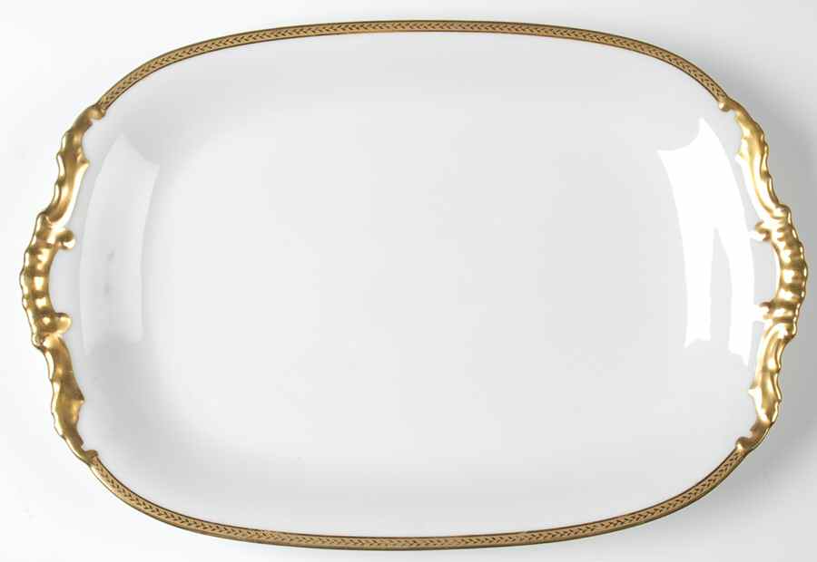 The Nantes 17" Rectangular Serving Platter by Vignaud-1