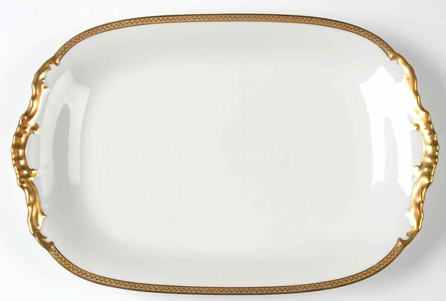The Nantes 14" Rectangular Serving Platter by Vignaud-1
