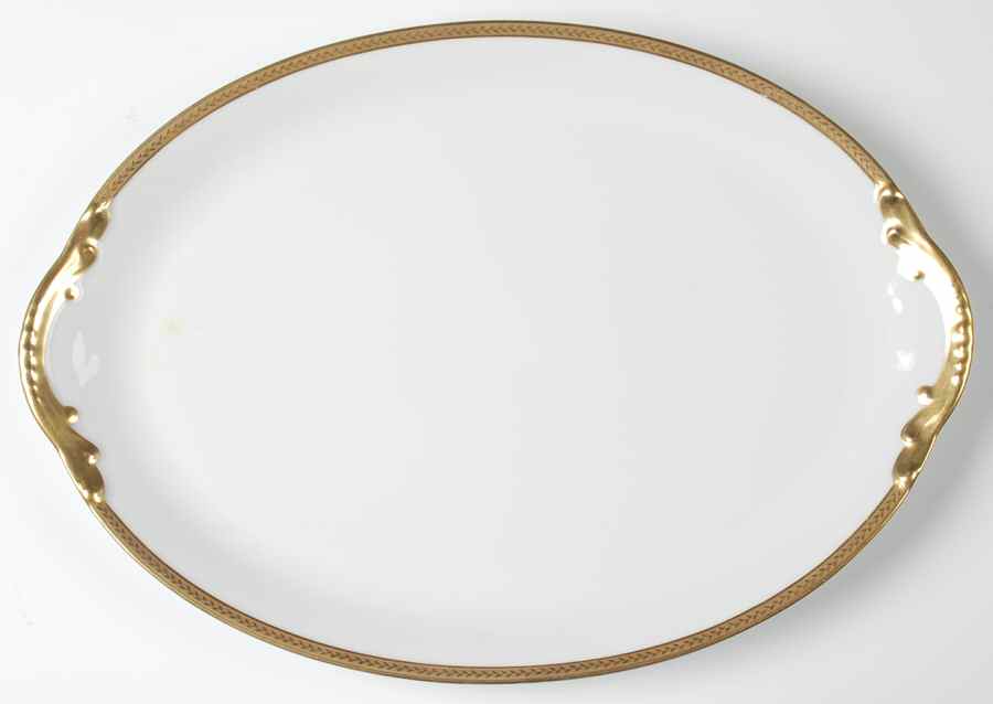 The Nantes 16" Oval Serving Platter by Vignaud-1