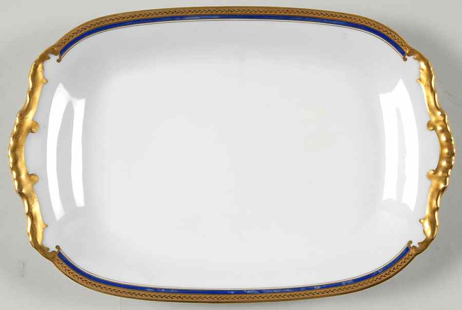 The Seville 12" Oval Serving Platter by Vignaud-1