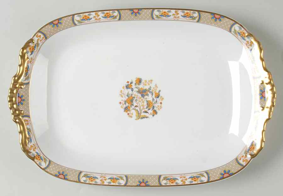 VIG12 14" Oval Serving Platter by Vignaud-1
