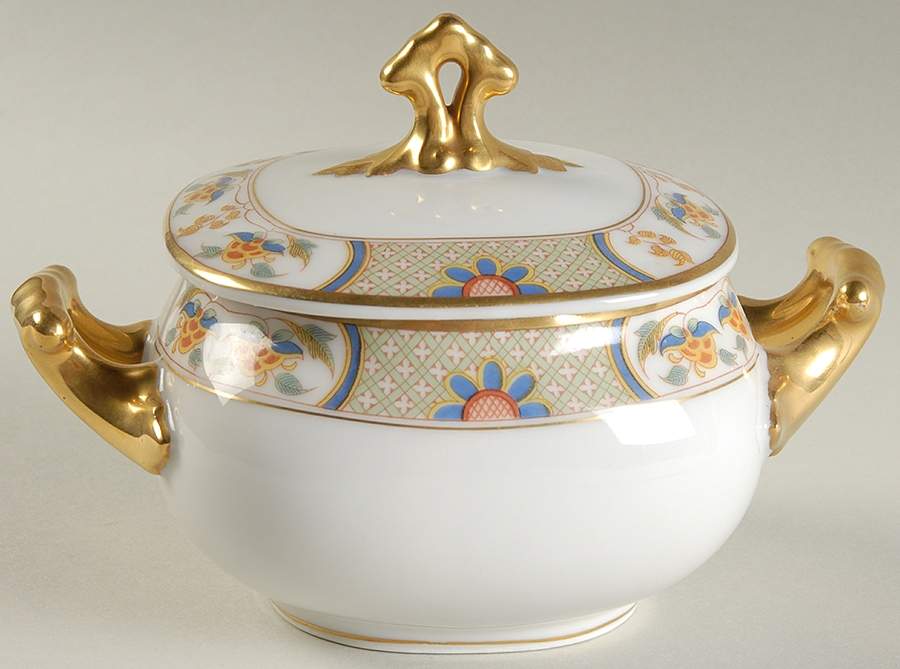 VIG12 Sugar Bowl & Lid by Vignaud-1