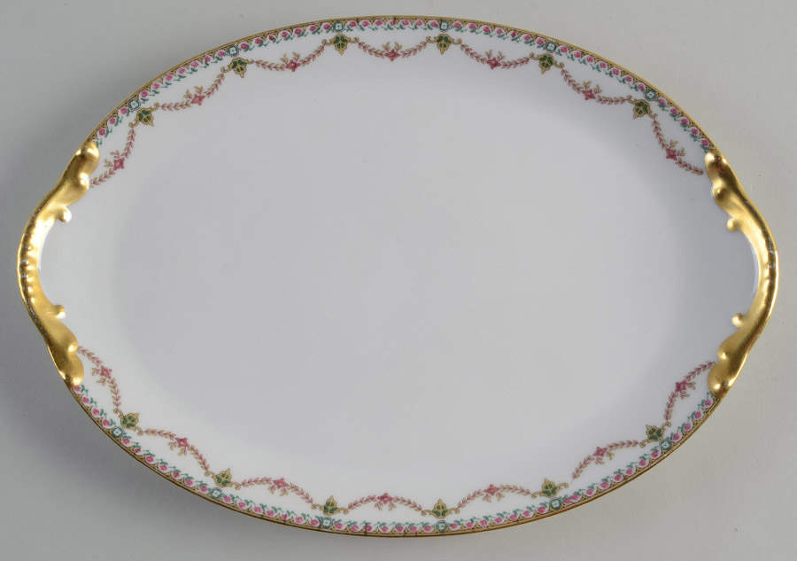 VIG14 12" Oval Serving Platter by Vignaud-1