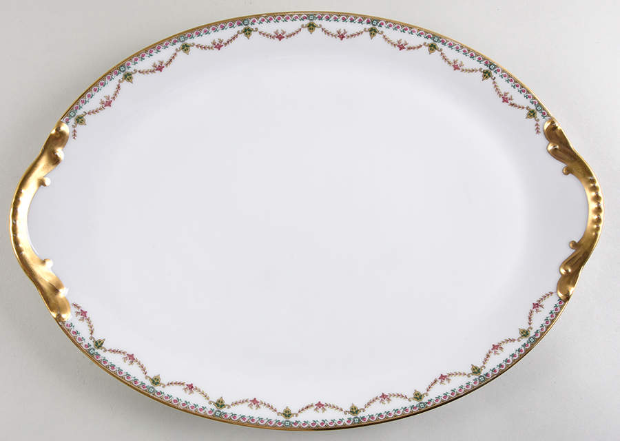 VIG14 16" Oval Serving Platter by Vignaud-1