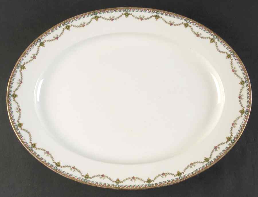 VIG14 14" Oval Serving Platter by Vignaud-1