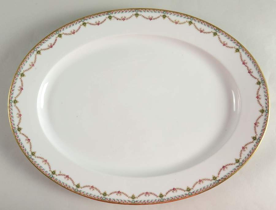 VIG14 16" Oval Serving Platter by Vignaud-1
