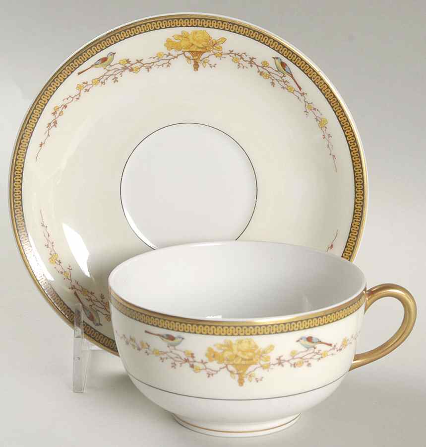 VIG2 Flat Cup & Saucer Set by Vignaud-1