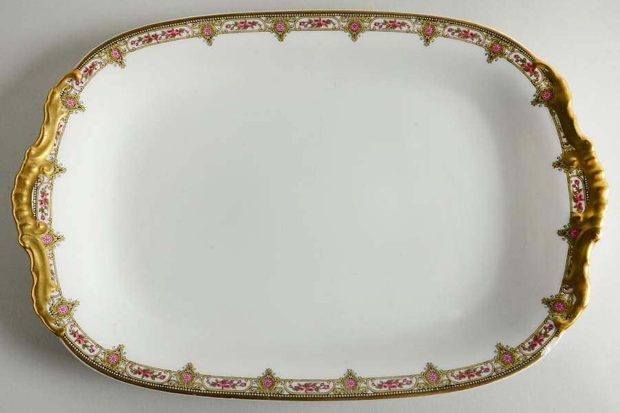 VIG20 14" Oval Serving Platter by Vignaud-1
