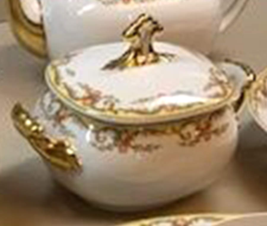 VIG22 Sugar Bowl & Lid by Vignaud-1