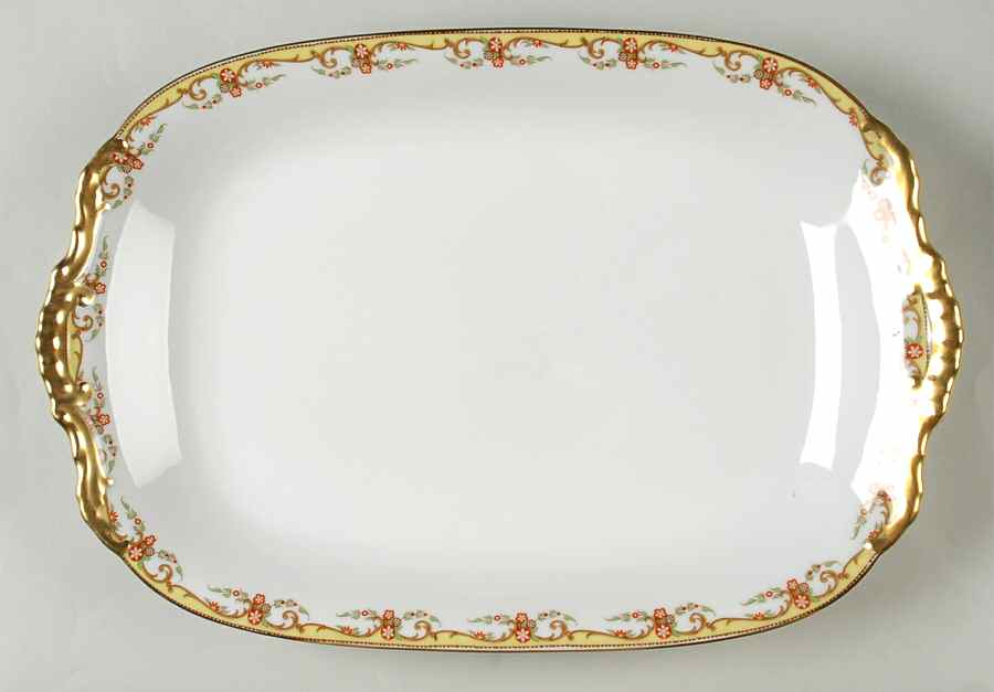 VIG22 14" Oval Serving Platter by Vignaud-1