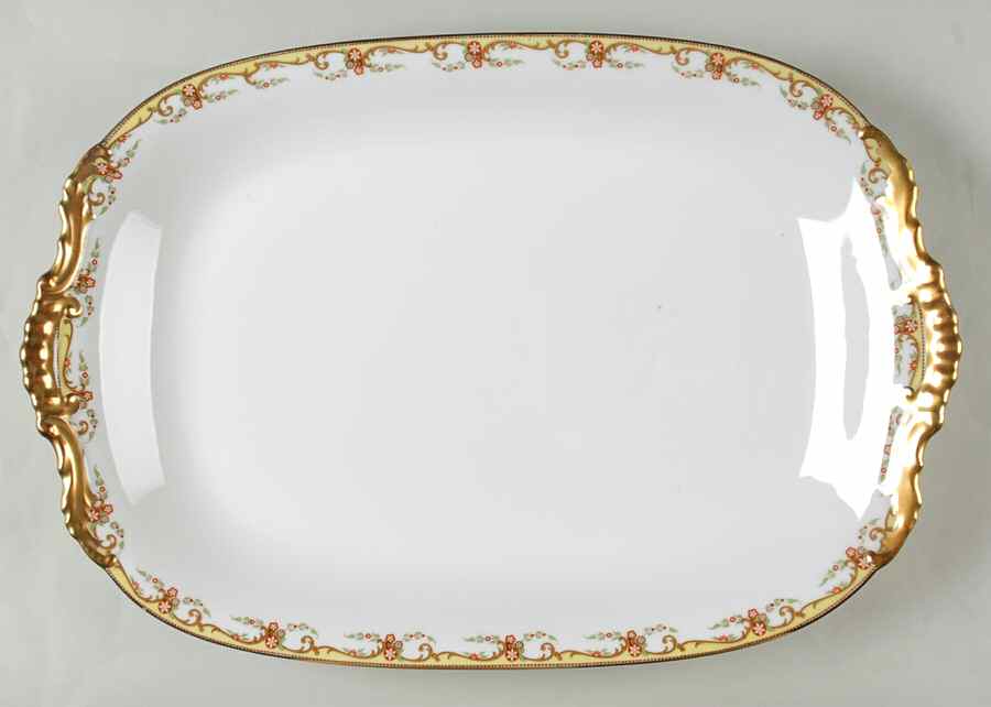 VIG22 17" Oval Serving Platter by Vignaud-1
