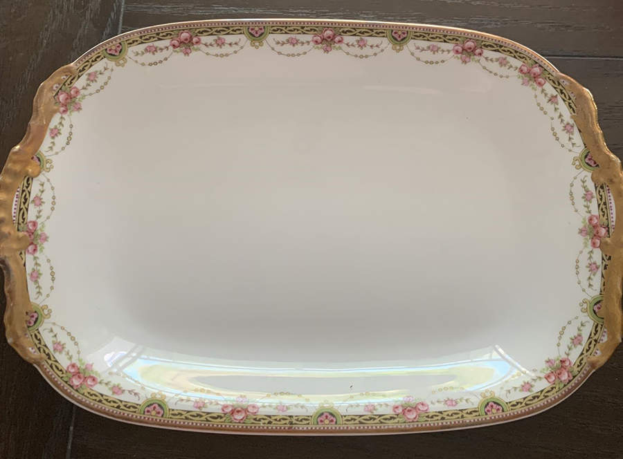 VIG23 12" Oval Serving Platter by Vignaud-1