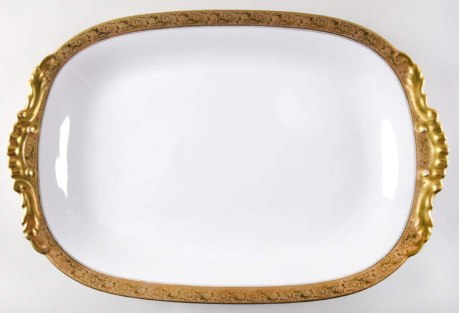 VIG28 19" Oval Serving Platter by Vignaud-1