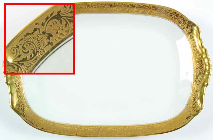 VIG28 12" Oval Serving Platter by Vignaud-1