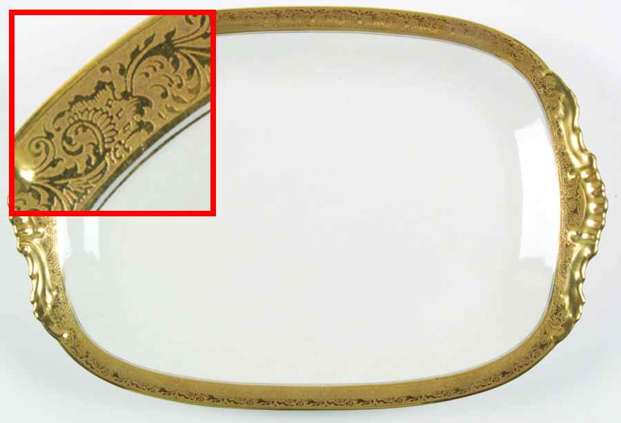 VIG28 17" Oval Serving Platter by Vignaud-1