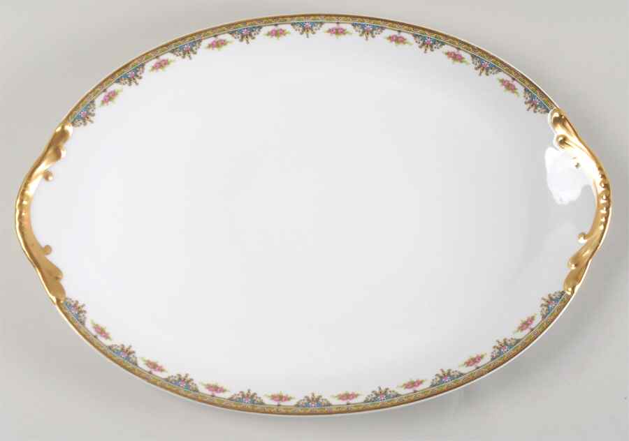 VIG3 16" Oval Serving Platter by Vignaud-1