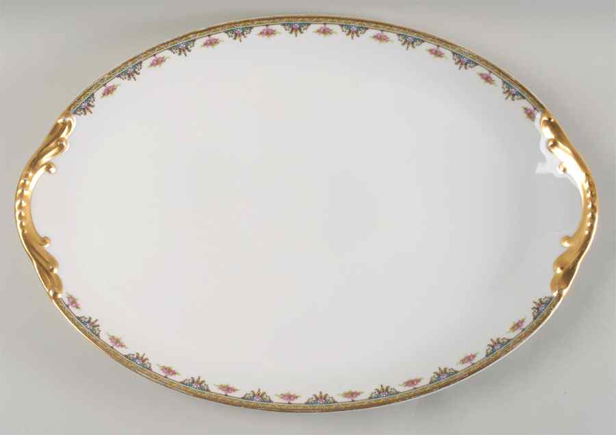VIG3 18" Oval Serving Platter by Vignaud-1
