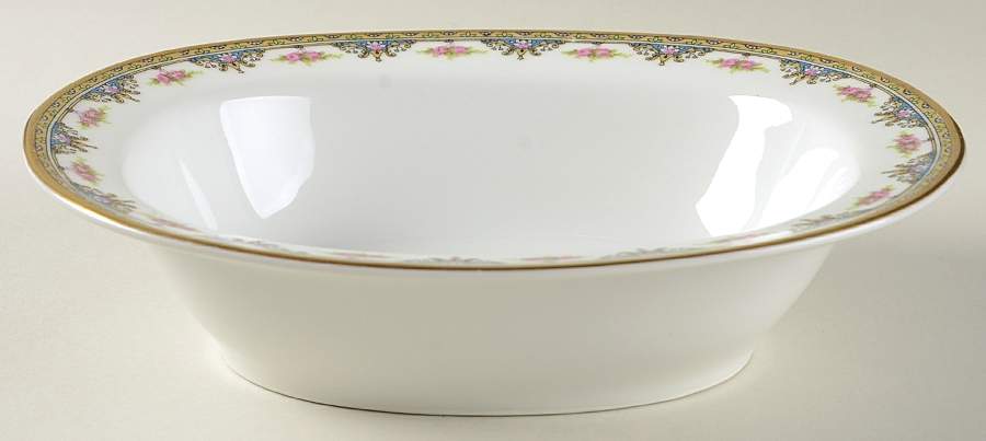 VIG3 9" Oval Vegetable Bowl by Vignaud-1
