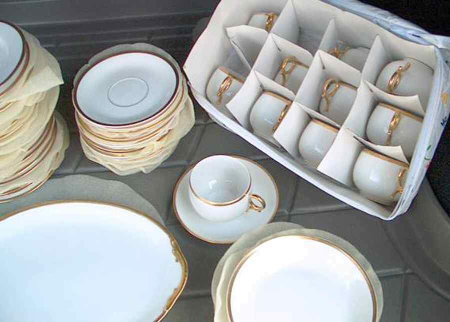 VIG32 Flat Cup & Saucer Set by Vignaud-1