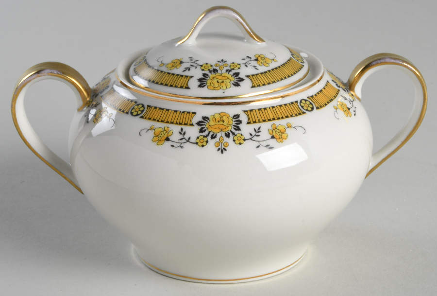 VIG39 Sugar Bowl & Lid by Vignaud-1