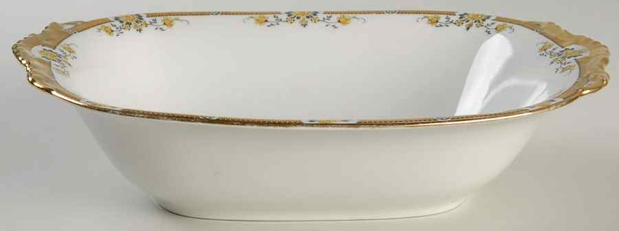 VIG39 10" Oval Vegetable Bowl by Vignaud-1