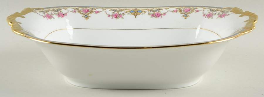 VIG49 10" Oval Vegetable Bowl by Vignaud-1