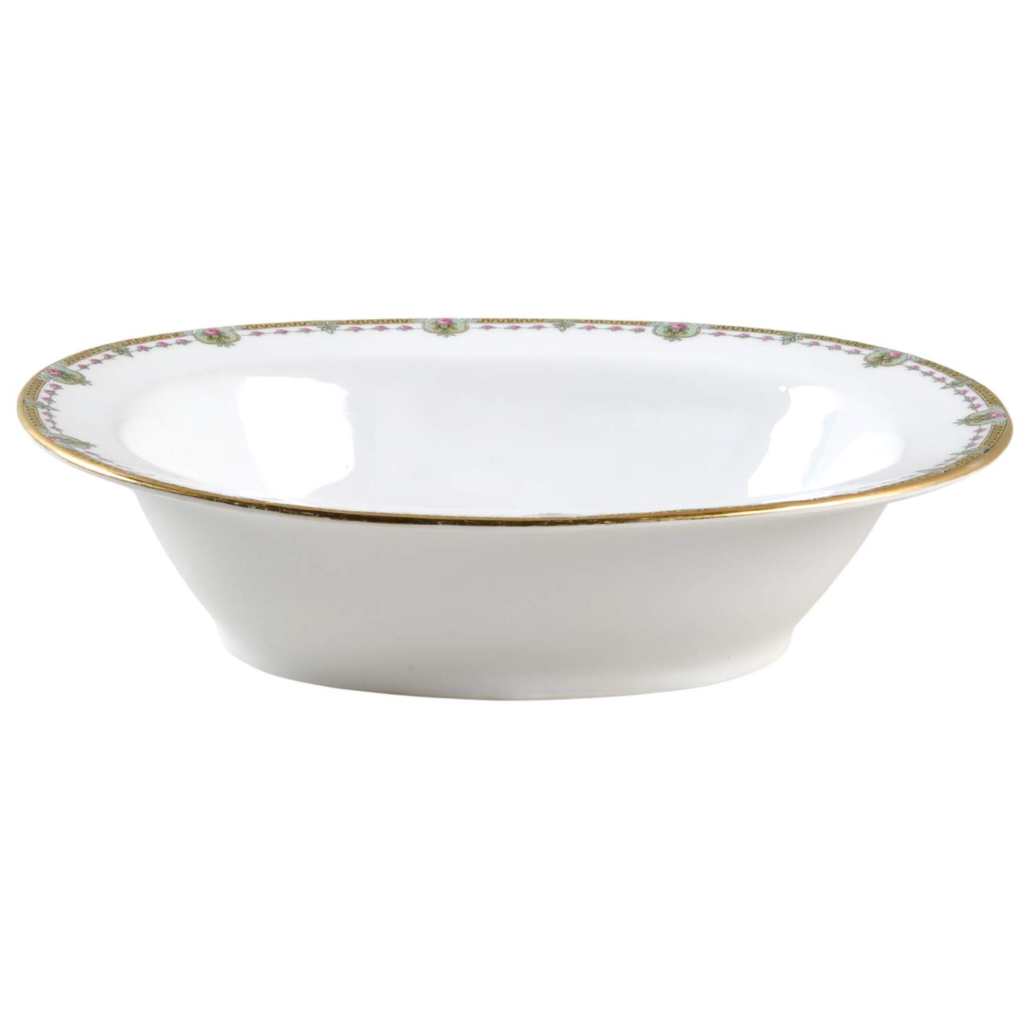 VIG56 9" Oval Vegetable Bowl by Vignaud-1