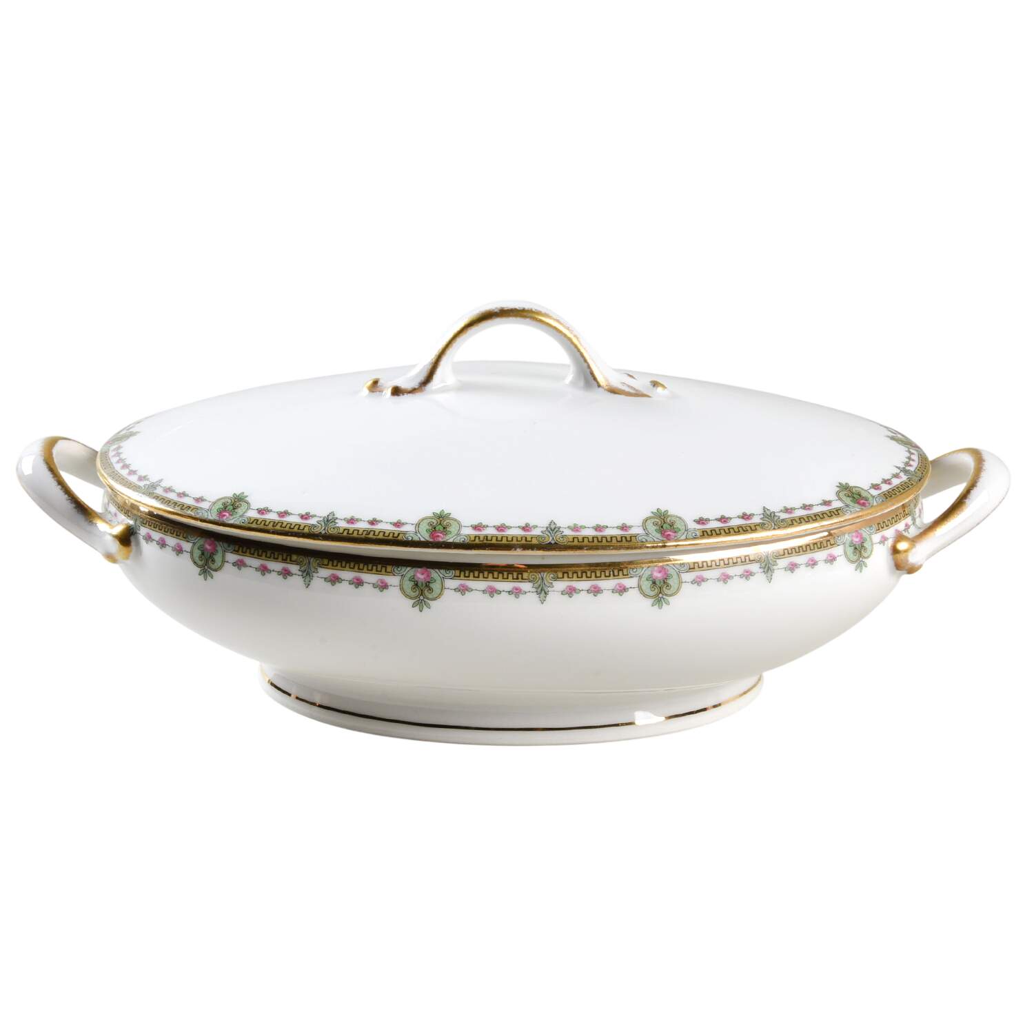 VIG56 Oval Covered Vegetable by Vignaud-1