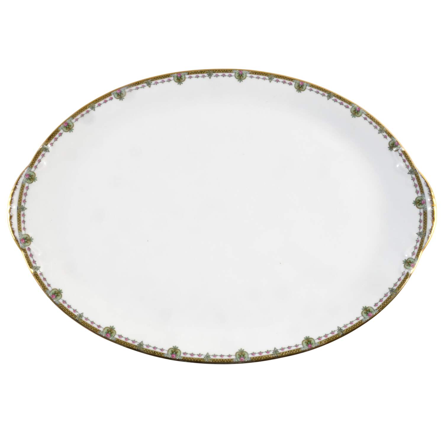 VIG56 16" Oval Serving Platter by Vignaud-1