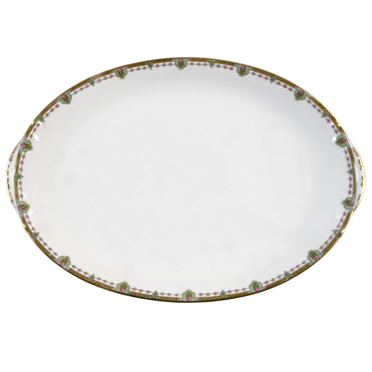 VIG56 14" Oval Serving Platter by Vignaud-1