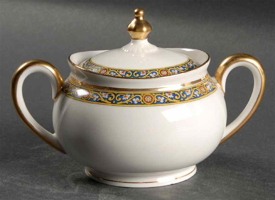 VIG6 Sugar Bowl & Lid by Vignaud-1