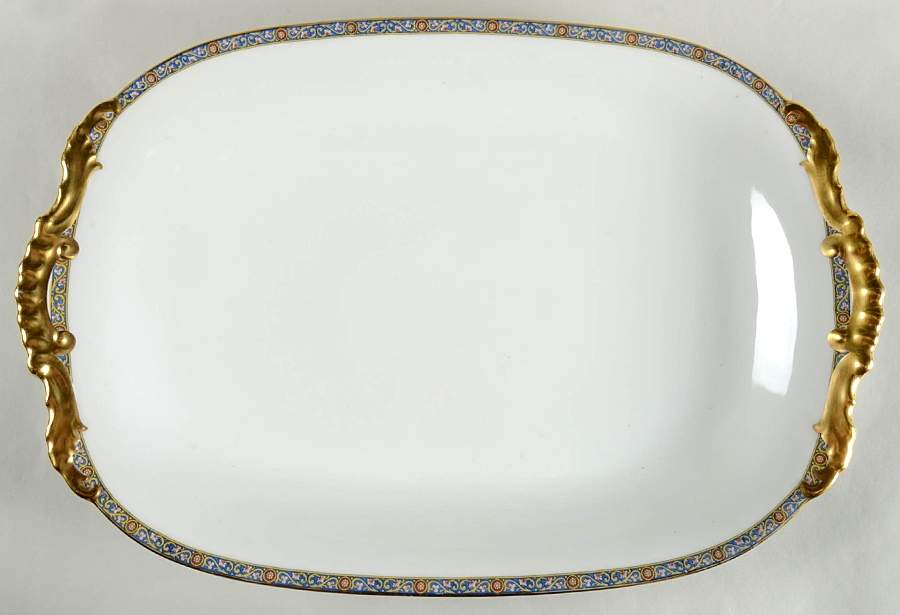 VIG6 19" Oval Serving Platter by Vignaud-1