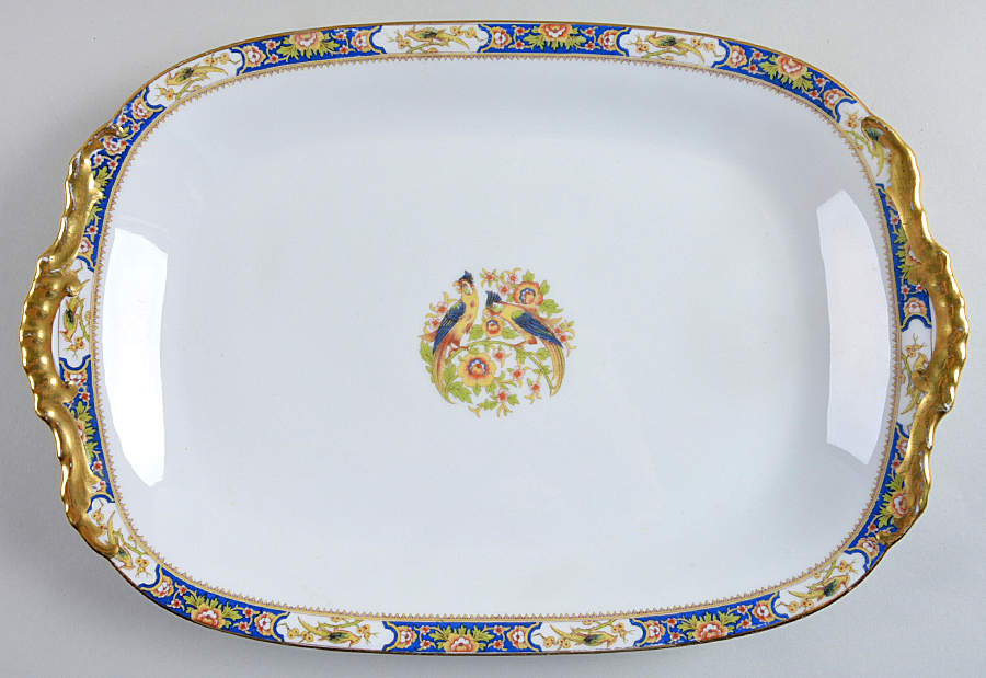 Loeser's 14" Oval Serving Platter by Vignaud-1