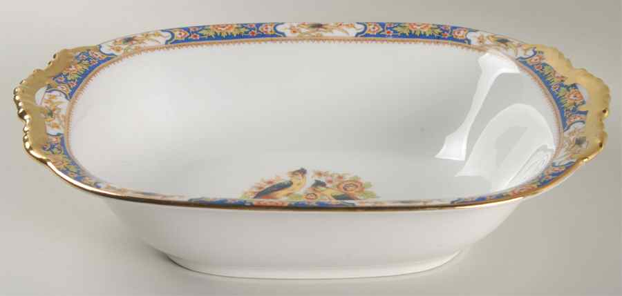 Loeser's 10" Oval Vegetable Bowl by Vignaud-1