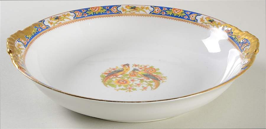 Loeser's 9" Round Vegetable Bowl by Vignaud-1