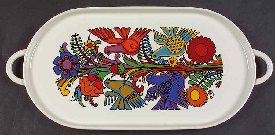 Acapulco (Older, Milano Shape) 14" Oval Serving Platter by Villeroy & Boch-1